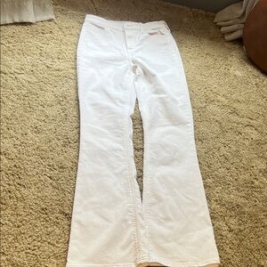 Old navy White Women's Flared Jeans- TALL INSEAM